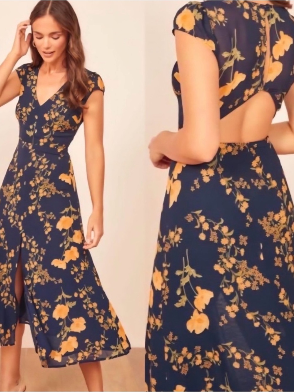 Reformation Wellfleet Dress size S